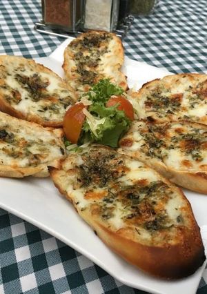 Una foto de Pan de ajo