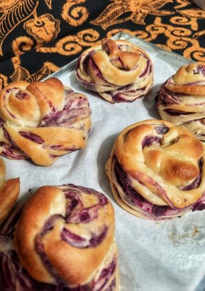 Foto resep Roti ubi ungu