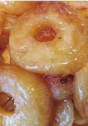 Una foto de Rodaja manzana caramelada