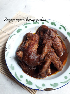Foto resep Sayap ayam kecap pedas