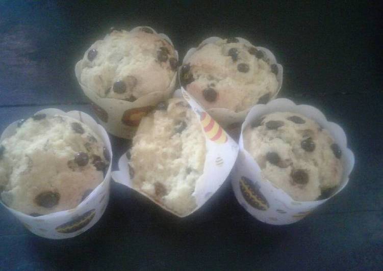 Bagaimana Menyiapkan Muffin vanilla, Enak Banget