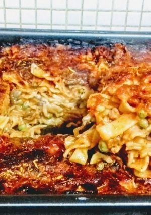 Foto di Timballo di fettuccine al forno