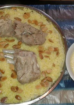 صورة لوصفة منسف