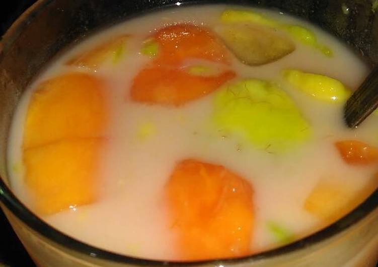 Sup buah segar#BikinRamadanBerkesan