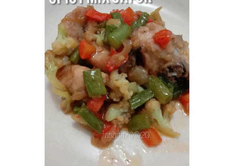 Chicken spicy mix sayur