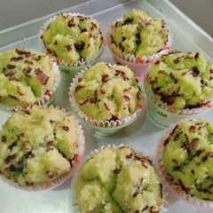 รูปของ Bolu kukus pandan berbintik