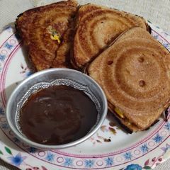 A picture of Veg sandwich.
