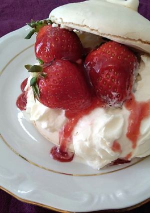 Φωτογραφία της συνταγής 🍓 Πάβλοβα 🍓