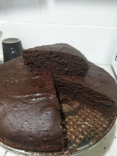Una foto de Torta de chocolate fácil