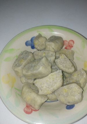 A picture of Plantain gnocchi.
