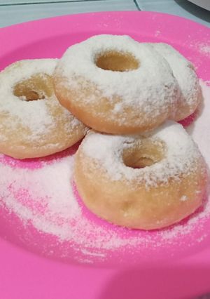 Foto resep Donat empuk tanpa kentang