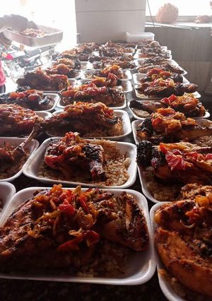 صورة لوصفة فراخ مشويه على الفحم 😋😋