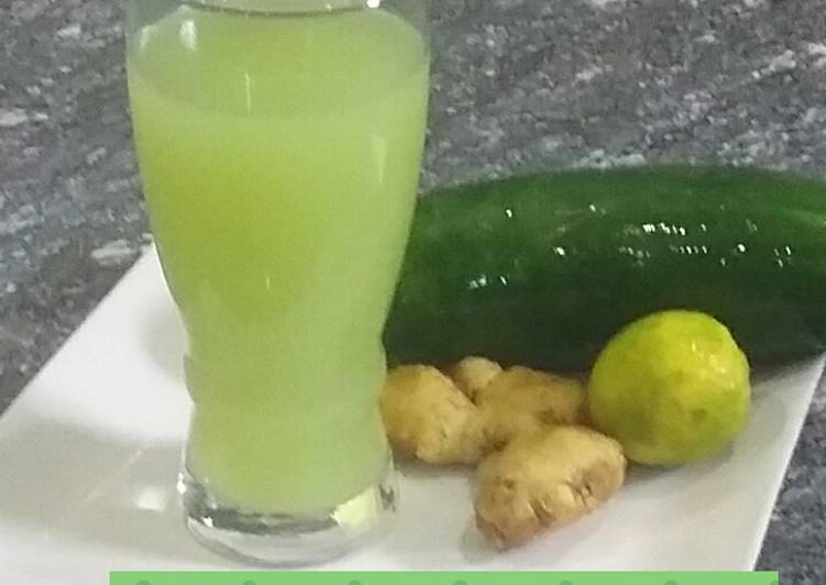 Step-by-Step Guide to Make Ultimate Lemon cucumber da ginger