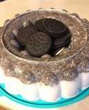 Gelatina de galletas oreo