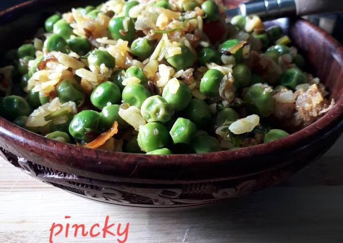 Easiest Way to Make Homemade Poha Mutter