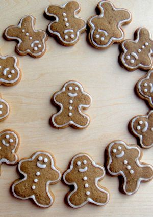 A picture of Gingerbread man.