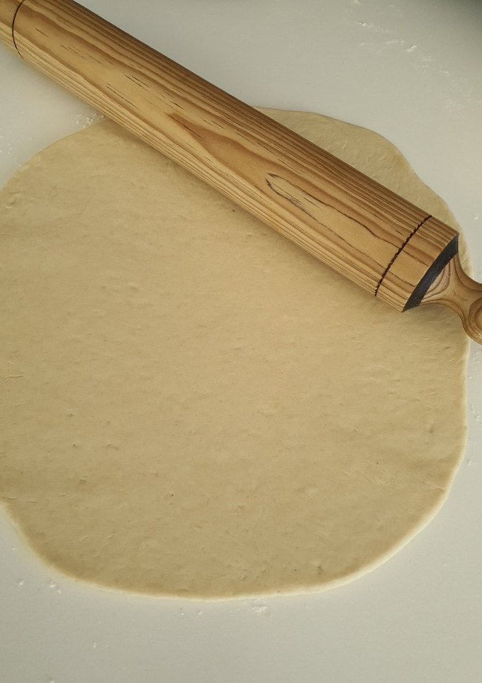 Una foto de Masa para pizza