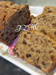 A picture of 🎂🍇🍞Raisins and Walnut Cake🍞🍇🎂.