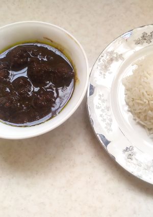 عکسی از دستور خورشت داوودپاشا