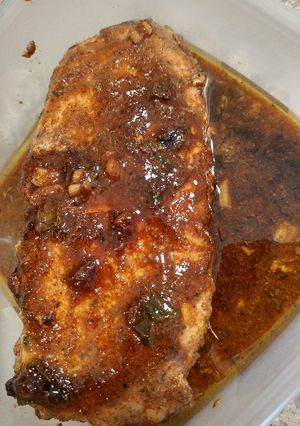 A picture of Jerk Chicken 🐔.