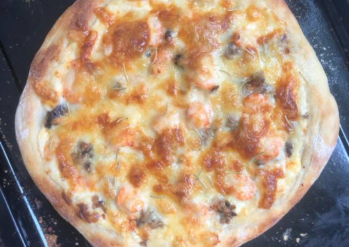 Cách Làm Món Seafood Pizza Của Hoàng Nga - Cookpad