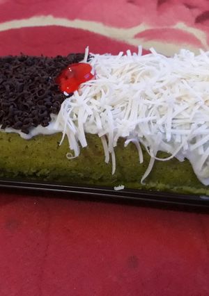 Foto resep Brownies greentea kukus