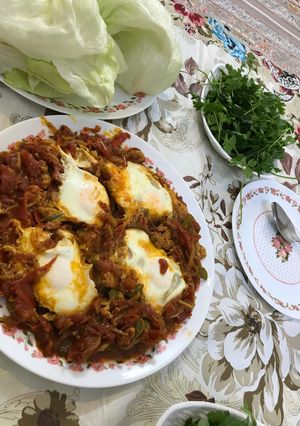 عکسی از دستور املت خوشگل 😍