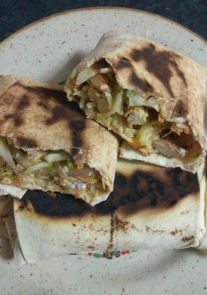 Φωτογραφία της συνταγής Wrap με κοτόπουλο