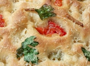 Una foto de Focaccia fácil