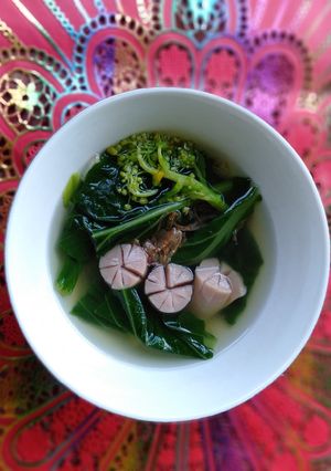 Foto resep Bening Sawi Sosis