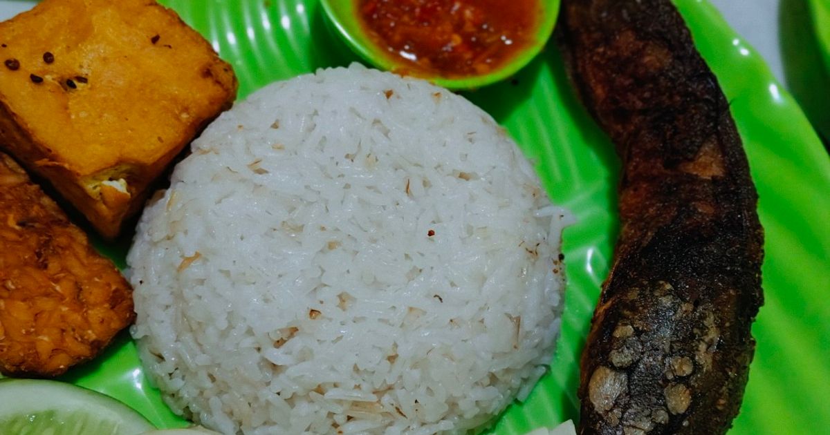 Pecel lele homemade
