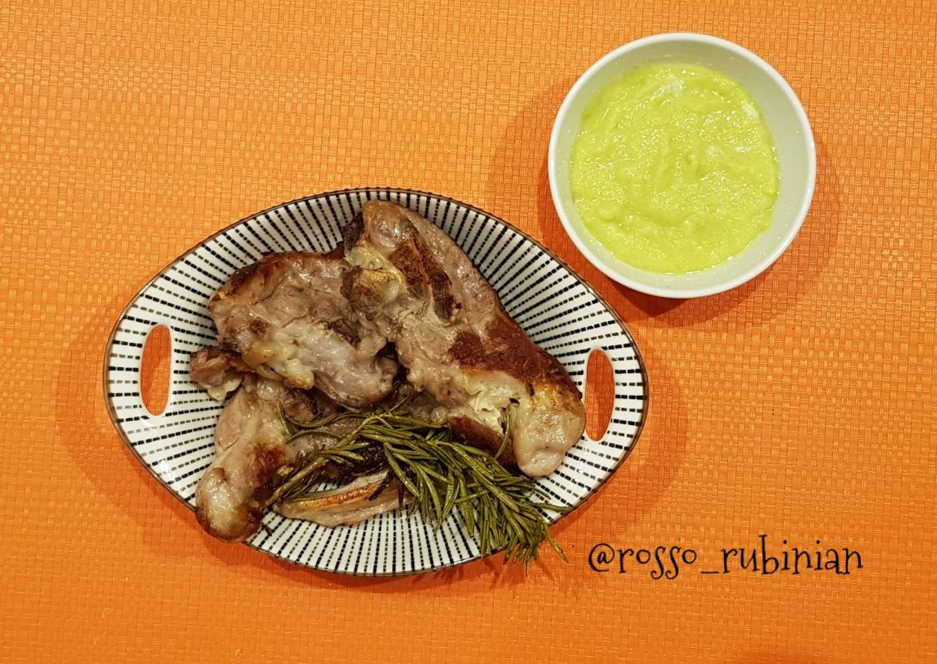 Abbacchio sprinkle with your favorite cream