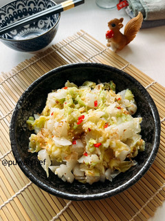 涼拌白菜 的食譜成品照片