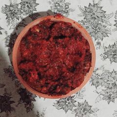 A picture of Mint chutney.