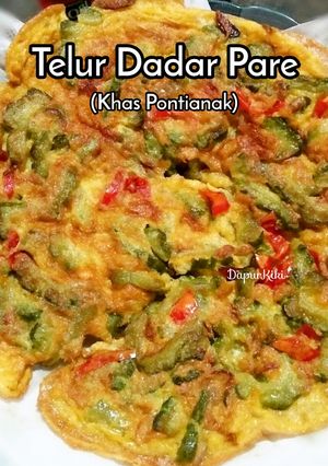 Foto resep Dadar Pare Khas Pontianak