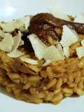 Porcini Mushroom Risotto with Parmesan Shavings (My Family Recipe)