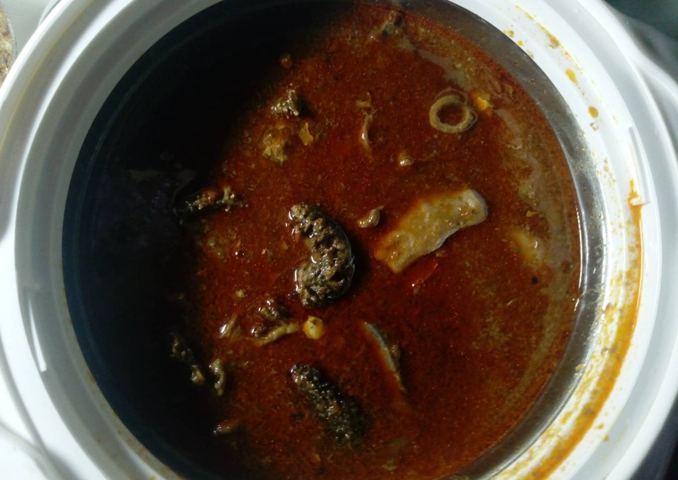 Pepper soup (kayan ciki)