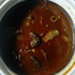 A picture of Pepper soup (kayan ciki).