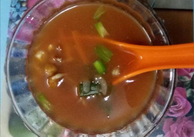 Recipe of Favorite Carrots &amp; sprouted Chana soup