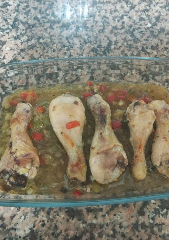 Una foto de Jamoncitos de pollo al horno