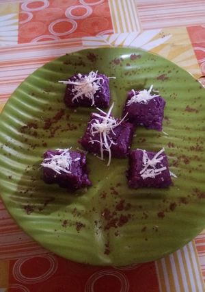 Foto resep Kue ubi ungu