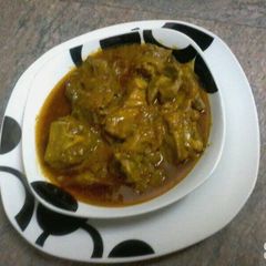 A picture of Lamb Karahi.