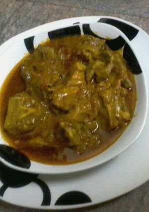 A picture of Lamb Karahi.