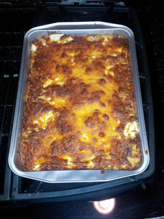 A picture of Cornbread casserole.