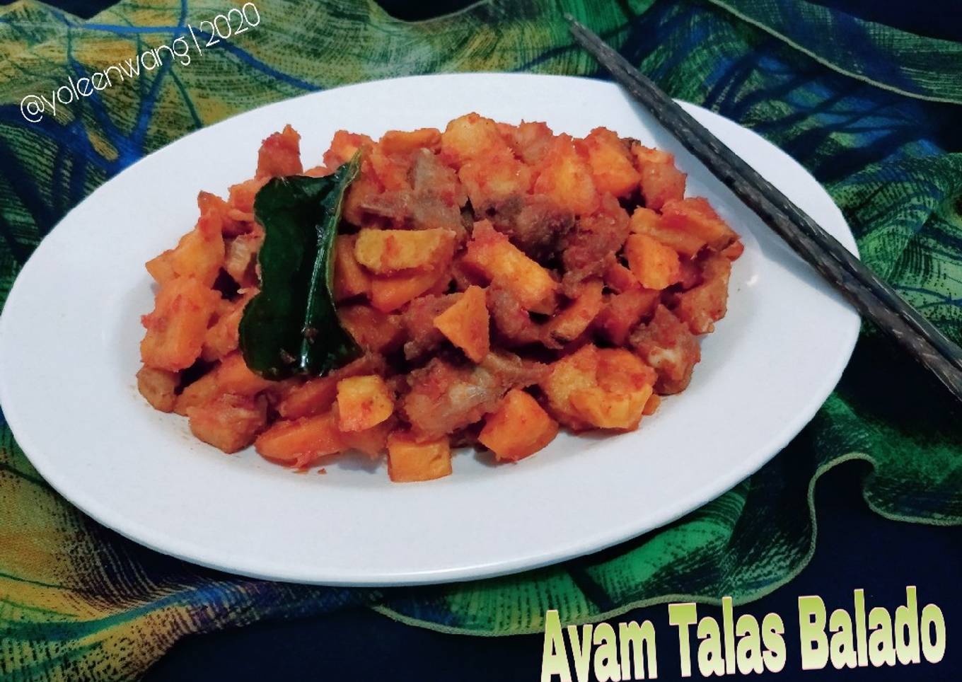 Ayam Talas Balado