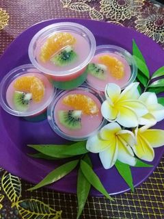 Foto resep Puding Cantik Pelangi