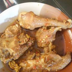 A picture of Chicken pepper soup.