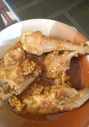 A picture of Chicken pepper soup.