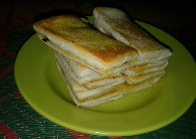 Roti bakar teflon