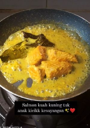 Foto resep Salmon Kuah Kuning - MPASI 1 tahun+